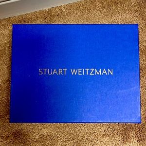 NIB! Stuart Weitzman size 10.5 nude patent PVC pumps.